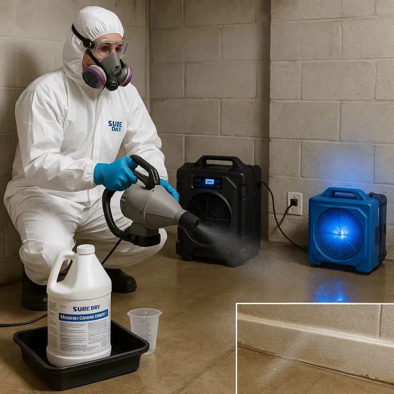 Sanitization and Odor Removal process in Ashton-Sandy Spring, MD