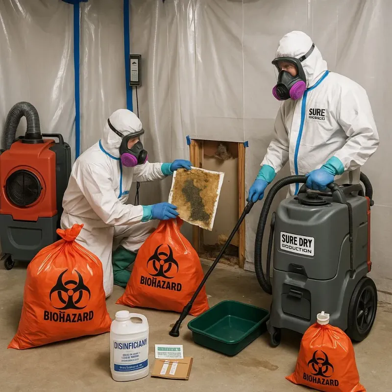 Contaminated Water Handling Protocols process in Ashton-Sandy Spring, MD